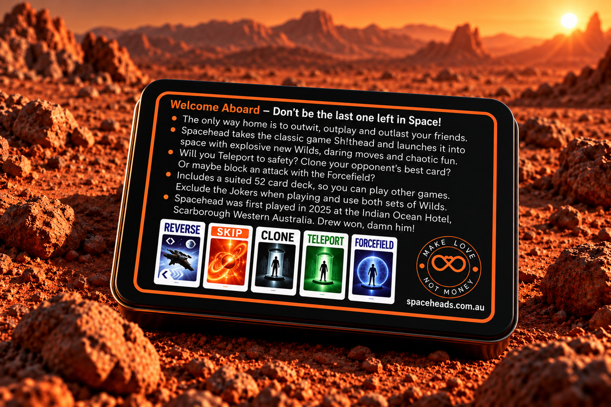 Spacehead Card Game